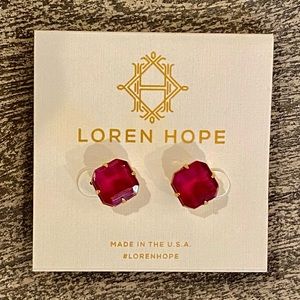 Loren Hope Sophia Studs in berry